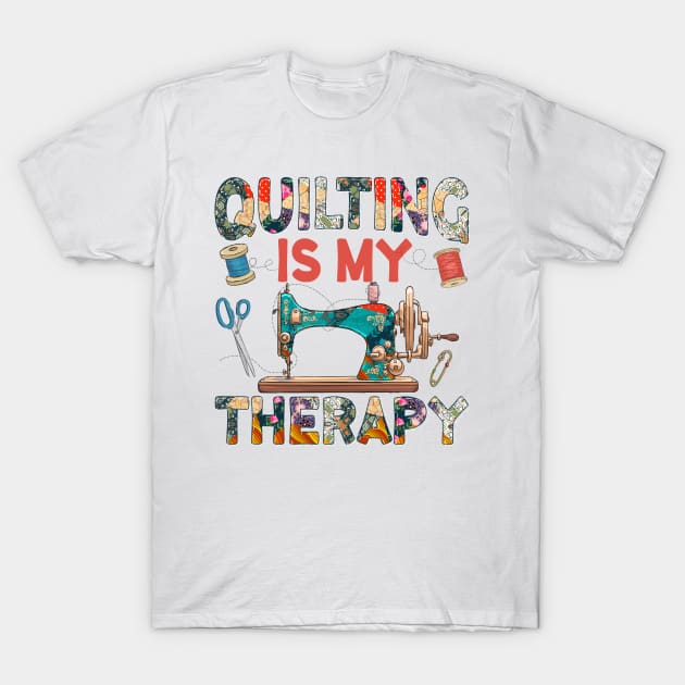 sewing is my therapy T-Shirt by mmpower